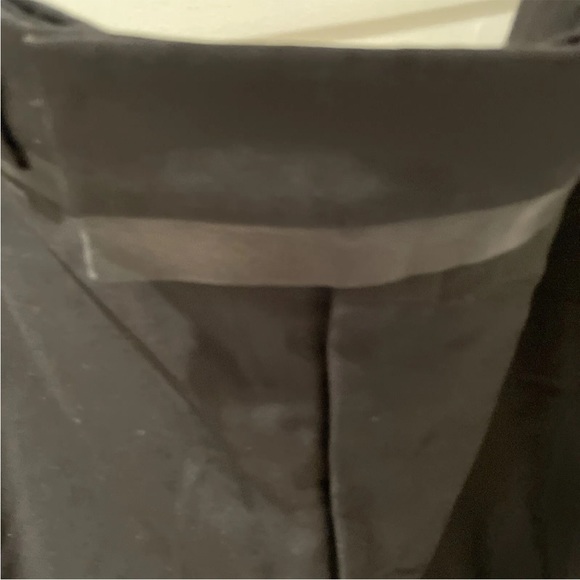 Dior wool Homme size 48 31 wool dress pants with leather band around waist - Picture 2 of 6